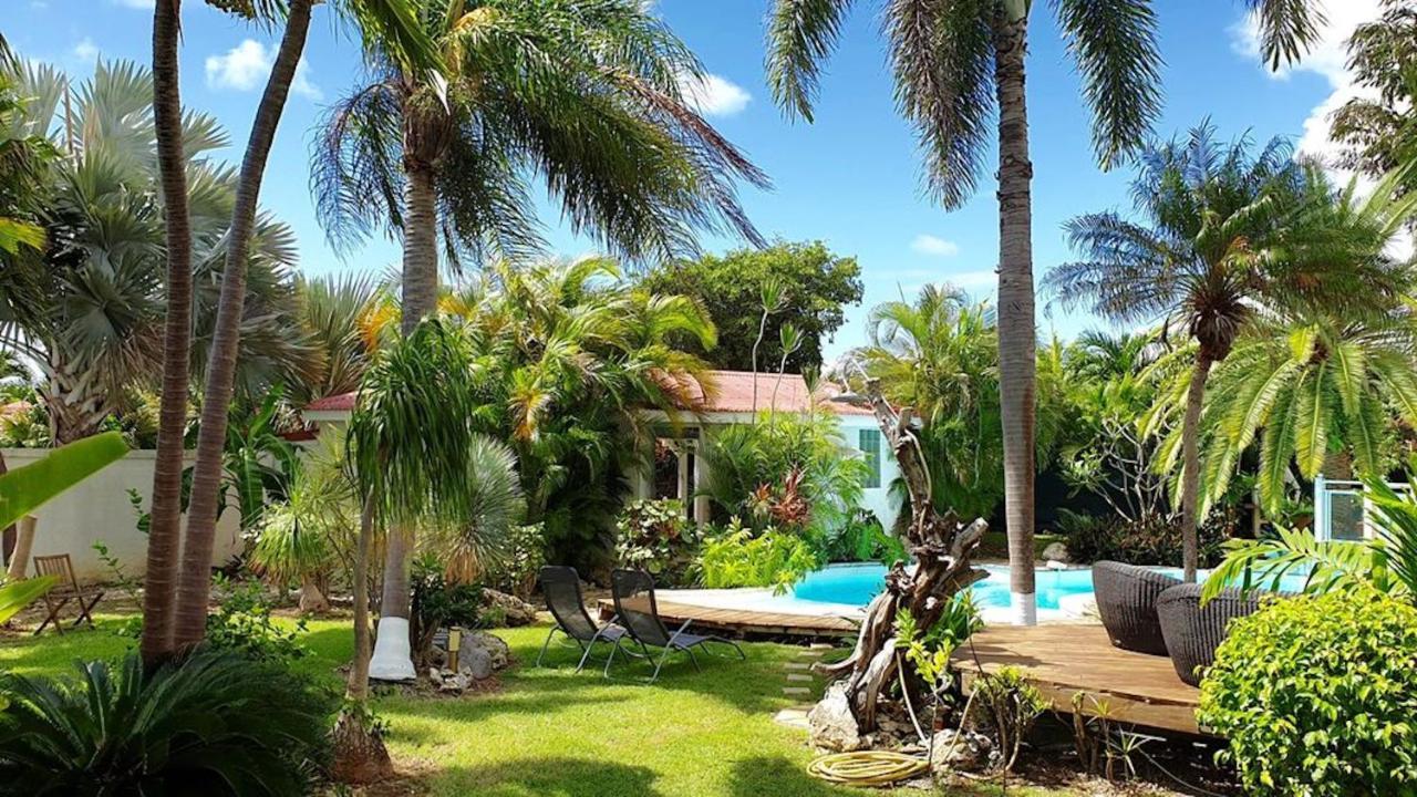 Villa Iguanou Et Piscine En Bord De Mer Proche Plages Marina Et Golf Saint-Francois  Exterior photo