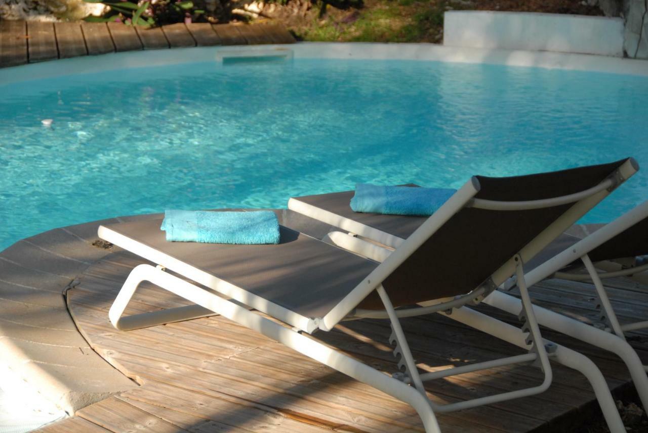 Villa Iguanou Et Piscine En Bord De Mer Proche Plages Marina Et Golf Saint-Francois  Exterior photo